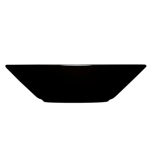 Iittala Geschirr^Teema tiefer Teller, 21 cm, schwarz