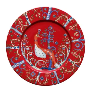 Iittala Geschirr^Teller Taika, 22 cm, rot