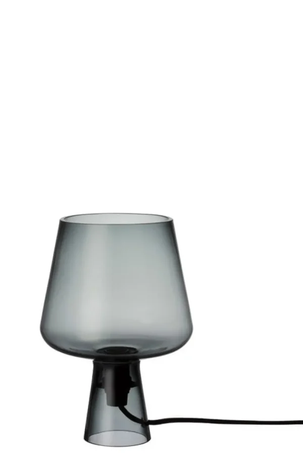 Iittala Tischlampen-Tischleuchte Leimu 24 cm, grau