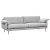 Muuto Sofas Und Liegen-Interface Bebé Sofa, 226 cm, Muru 470, Grau, Eiche