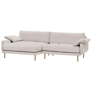 Interface Sofas Und Liegen-Bebé Sofa mit Chaiselongue, links, Jagger 3, Beige, Eiche