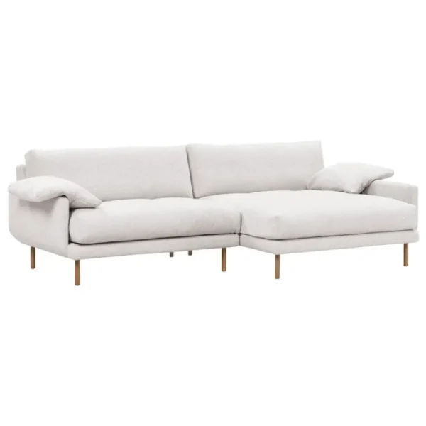 Hem Sofas Und Liegen-Interface Bebé Sofa mit Chaiselongue, rechts, Muru 472, Beige, Eiche