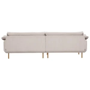Interface Sofas Und Liegen-Bebé Sofa mit Chaiselongue, links, Jagger 3, Beige, Eiche