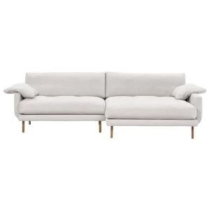 Hem Sofas Und Liegen-Interface Bebé Sofa mit Chaiselongue, rechts, Muru 472, Beige, Eiche