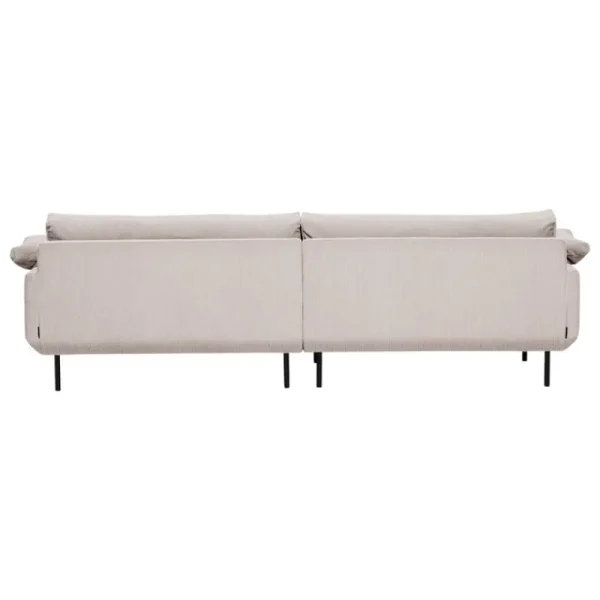 Interface Sofas Und Liegen-Bebé Sofa mit Chaiselongue, rechts, Jagger 3, Beige, schwarzes M