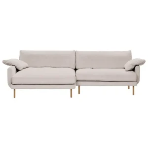 Interface Sofas Und Liegen-Bebé Sofa mit Chaiselongue, links, Jagger 3, Beige, Eiche