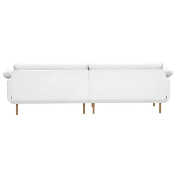 Muuto Sofas Und Liegen-Interface Bebé Sofa mit Chaiselongue, rechts, Jagger 1, Weiß, Eiche