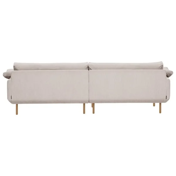 Warm Nordic Sofas Und Liegen-Interface Bebé Sofa mit Chaiselongue, rechts, Jagger 3, Beige, Eiche