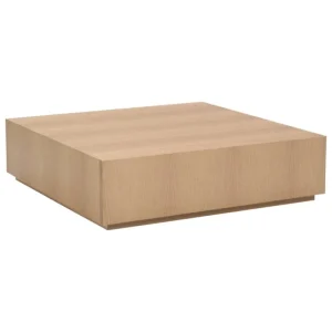 Interface Tische-Box Beistelltisch, 90 x 90 x 27 cm, Eiche