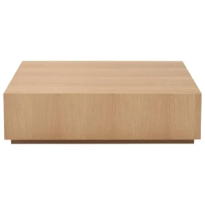 Interface Tische-Box Beistelltisch, 90 x 90 x 27 cm, Eiche