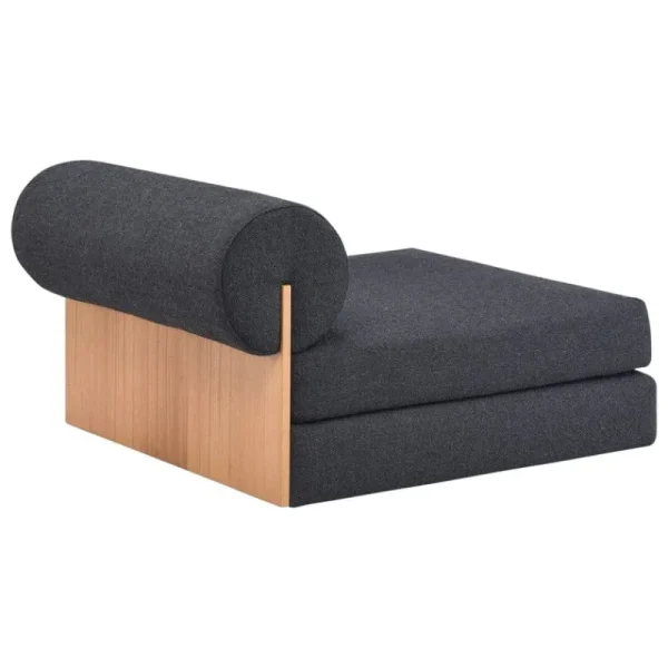 Interface Sitzgelegenheiten-Lollipop Schlafsessel, Boucle 10, Schwarz