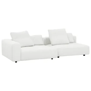 Interface Sofas Und Liegen-Toast Sofa, 270 cm, links, Arc 80, Weiß