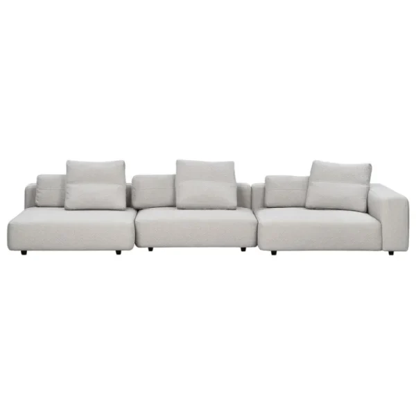 Interface Sofas Und Liegen-Toast Sofa, 405 cm, rechts, Arc 05, Beige