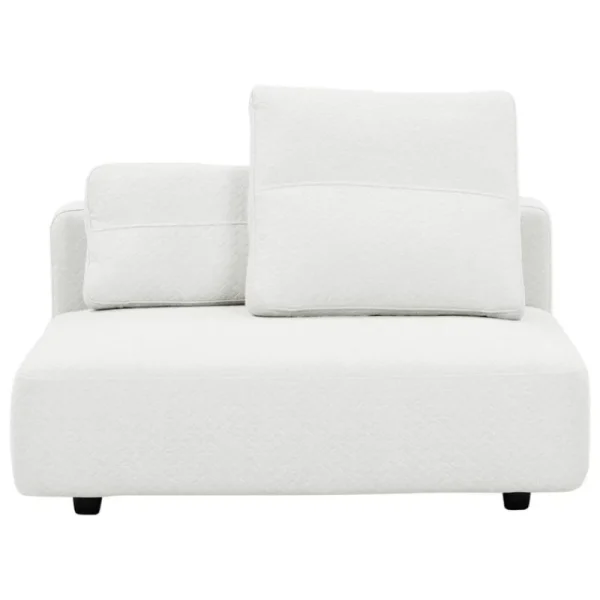 Interface Sofas Und Liegen-Toast Sofamodul, 135 x 135 cm, Arc 80 Weiß