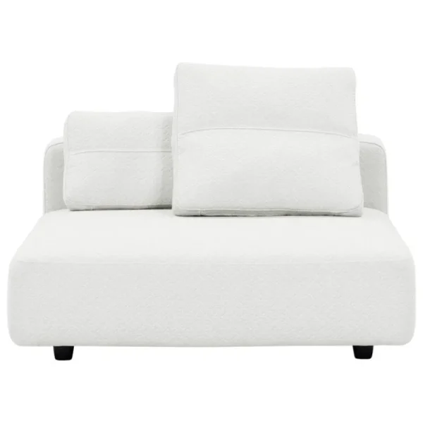 Interface Sofas Und Liegen-Toast Sofamodul, 135 x 110 cm, Arc 80 Weiß