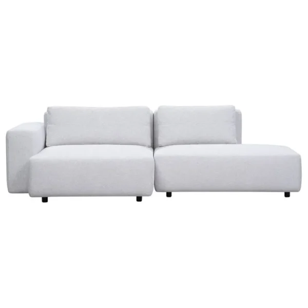 HAY Sofas Und Liegen-Interface Toastie Sofa, modular, 253 cm, DV-P, Leaf 101 Ivory