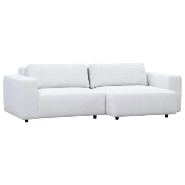 New Works Sofas Und Liegen-Interface Toastie Sofa, modular, 253 cm, B125-DO, Leaf 101 Ivory
