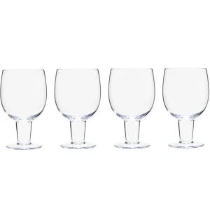 Karakter Gläser Und Tassen^Glass Carafe Trinkglas, 26 cl, 4 Stück, klar