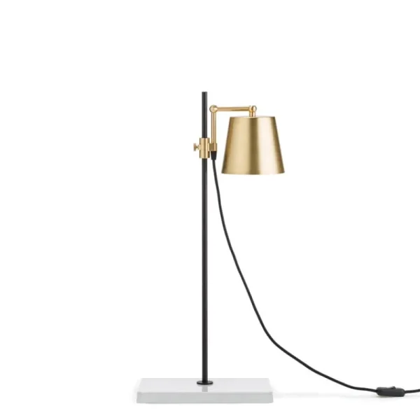 Karakter Schreibtischlampen | Tischlampen-Lab Light Tischleuchte, schwarz – Messing