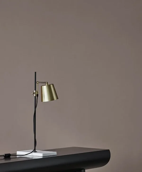 Karakter Schreibtischlampen | Tischlampen-Lab Light Tischleuchte, schwarz – Messing