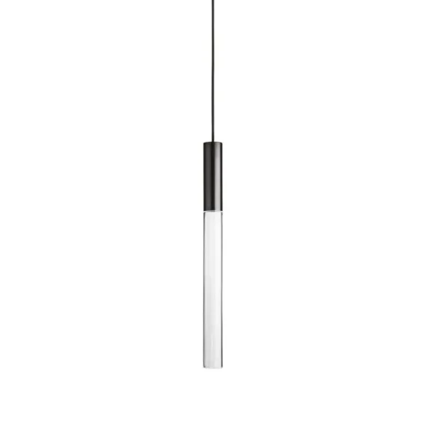 Nuura Deckenleuchten-Karakter Plexi Pendelleuchte, 55 cm, Schwarz