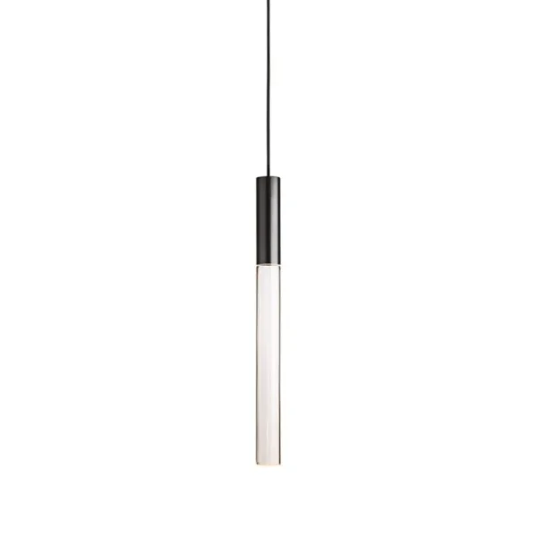 Nuura Deckenleuchten-Karakter Plexi Pendelleuchte, 55 cm, Schwarz