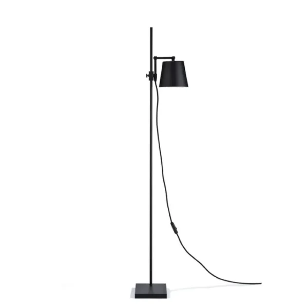 Foscarini Stehleuchten-Karakter Steel Lab Light Stehleuchte, Schwarz