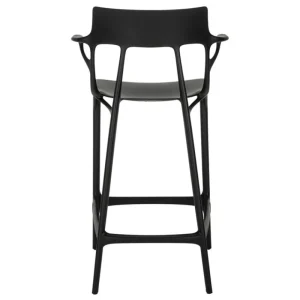 Kartell Terrassenmöbel | Sitzgelegenheiten^A.I. Barhocker, 65 cm, Schwarz