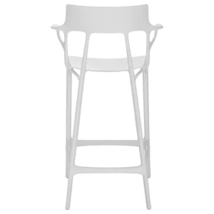 Kartell Terrassenmöbel | Sitzgelegenheiten^A.I. Barhocker, 65 cm, Weiß