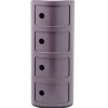 Montana Furniture Aufbewahrungsmöbel-Kartell Aufbewahrungseinheit Componibili, 4 Module, lila