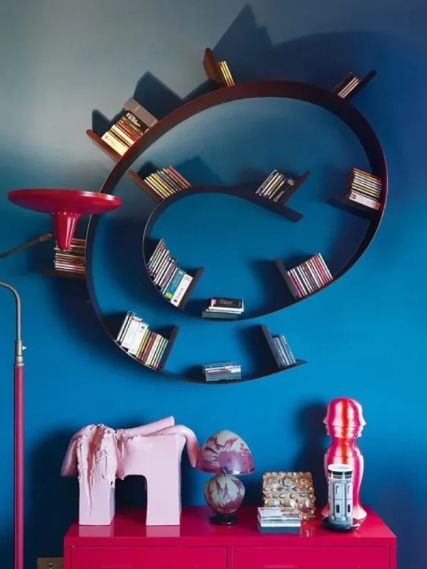 Artek Regale-Kartell Bookworm Regal, schwarz