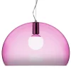 Muuto Deckenleuchten-Kartell FL/Y Pendelleuchte, rosa