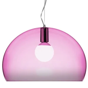 Muuto Deckenleuchten-Kartell FL/Y Pendelleuchte, rosa