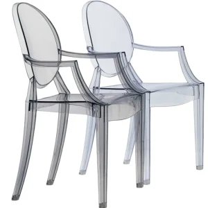 Kartell Terrassenmöbel | Sitzgelegenheiten^Louis Ghost Stuhl, transparent