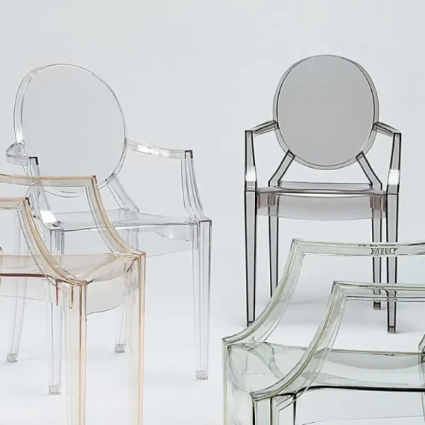 Kartell Terrassenmöbel | Sitzgelegenheiten^Louis Ghost Stuhl, transparent
