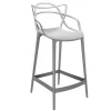 Mattiazzi Sitzgelegenheiten-Kartell Masters Hocker, grau