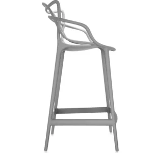 Mattiazzi Sitzgelegenheiten-Kartell Masters Hocker, grau