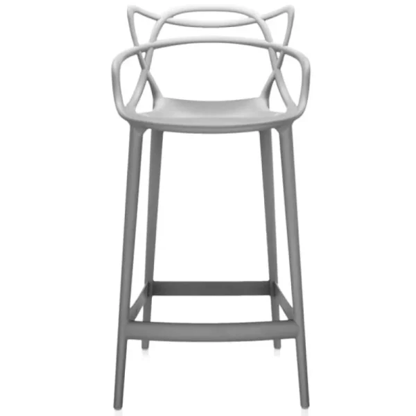 Mattiazzi Sitzgelegenheiten-Kartell Masters Hocker, grau