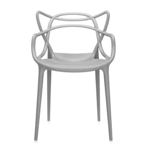 Kartell Terrassenmöbel | Sitzgelegenheiten^Masters Stuhl, grau