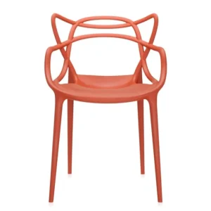 Kartell Terrassenmöbel | Sitzgelegenheiten^Masters Stuhl, orange