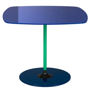 Kartell Tische-Thierry Beistelltisch, 50 x 50 cm, Blau