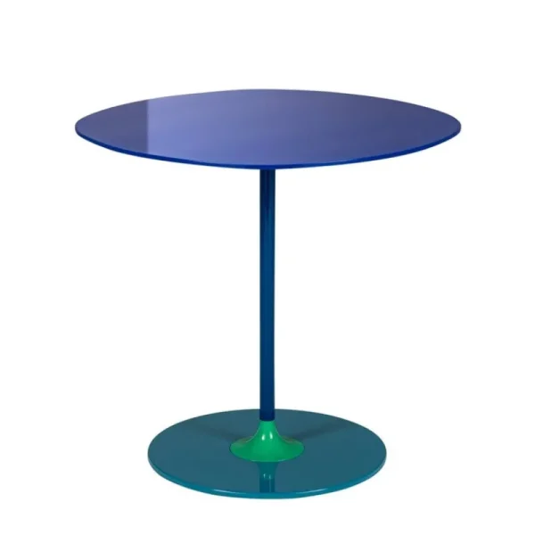 HAY Tische-Kartell Thierry Beistelltisch, 45 x 45 cm, Blau