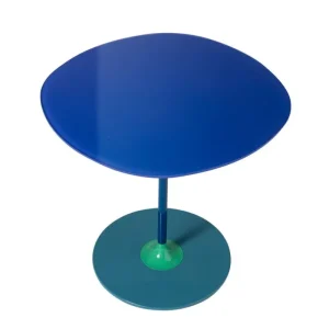 HAY Tische-Kartell Thierry Beistelltisch, 45 x 45 cm, Blau