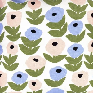 Kauniste Kissen^Flora Kissenbezug, Blau