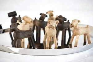 Kinder Kay Bojesen Denmark Kinderzimmereinrichtung | Dekorationsgegenstände^Hund Tim, dunkelbraun