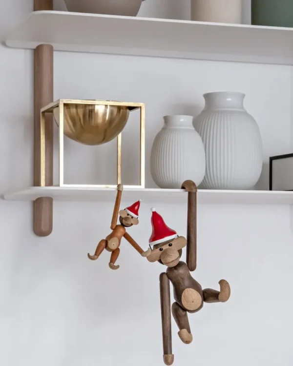 Kinder Kay Bojesen Denmark Kinderzimmereinrichtung | Dekorationsgegenstände^Wooden Monkey, mini, Teakholz