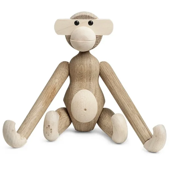 Kinder Kay Bojesen Denmark Kinderzimmereinrichtung | Dekorationsgegenstände^Wooden Monkey, klein, Eiche – Ahorn