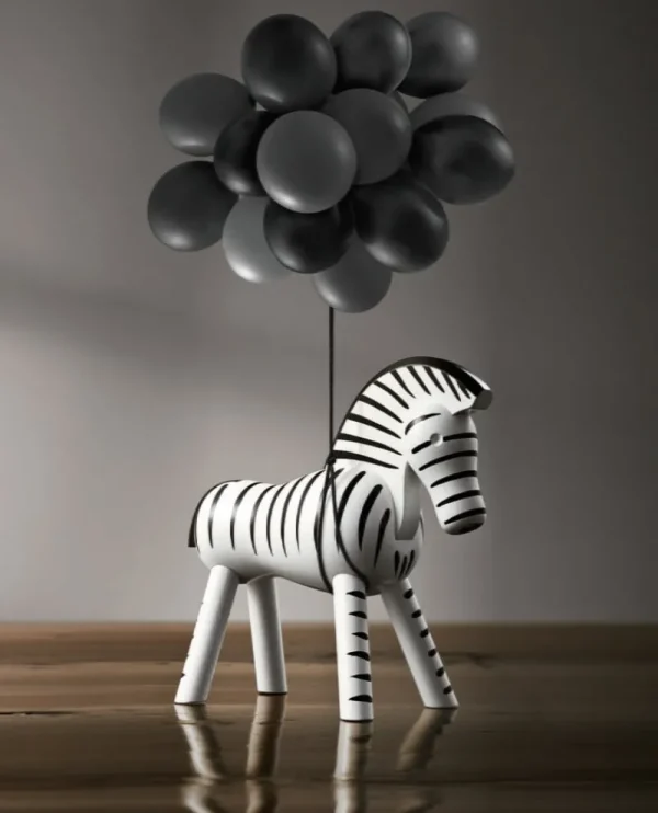 Kinder Kay Bojesen Denmark Kinderzimmereinrichtung | Dekorationsgegenstände^Zebra