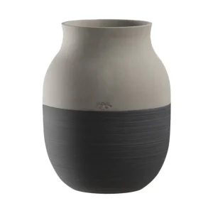 HAY Vasen-Kähler Omaggio Circulare Vase, 20 cm, Anthrazitgrau