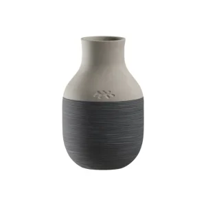 Iittala Vasen-Kähler Omaggio Circulare Vase, 12,5 cm, Anthrazitgrau
